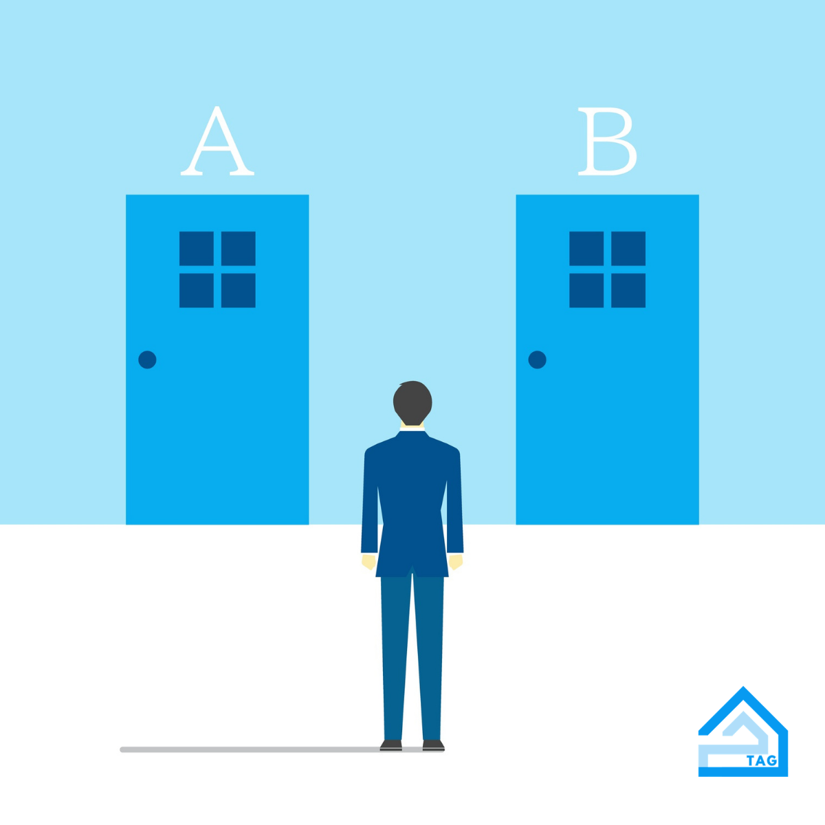 An appraiser deciding between his two options: to adapt to the new UAD 3.6 form, or to step back from appraising.
