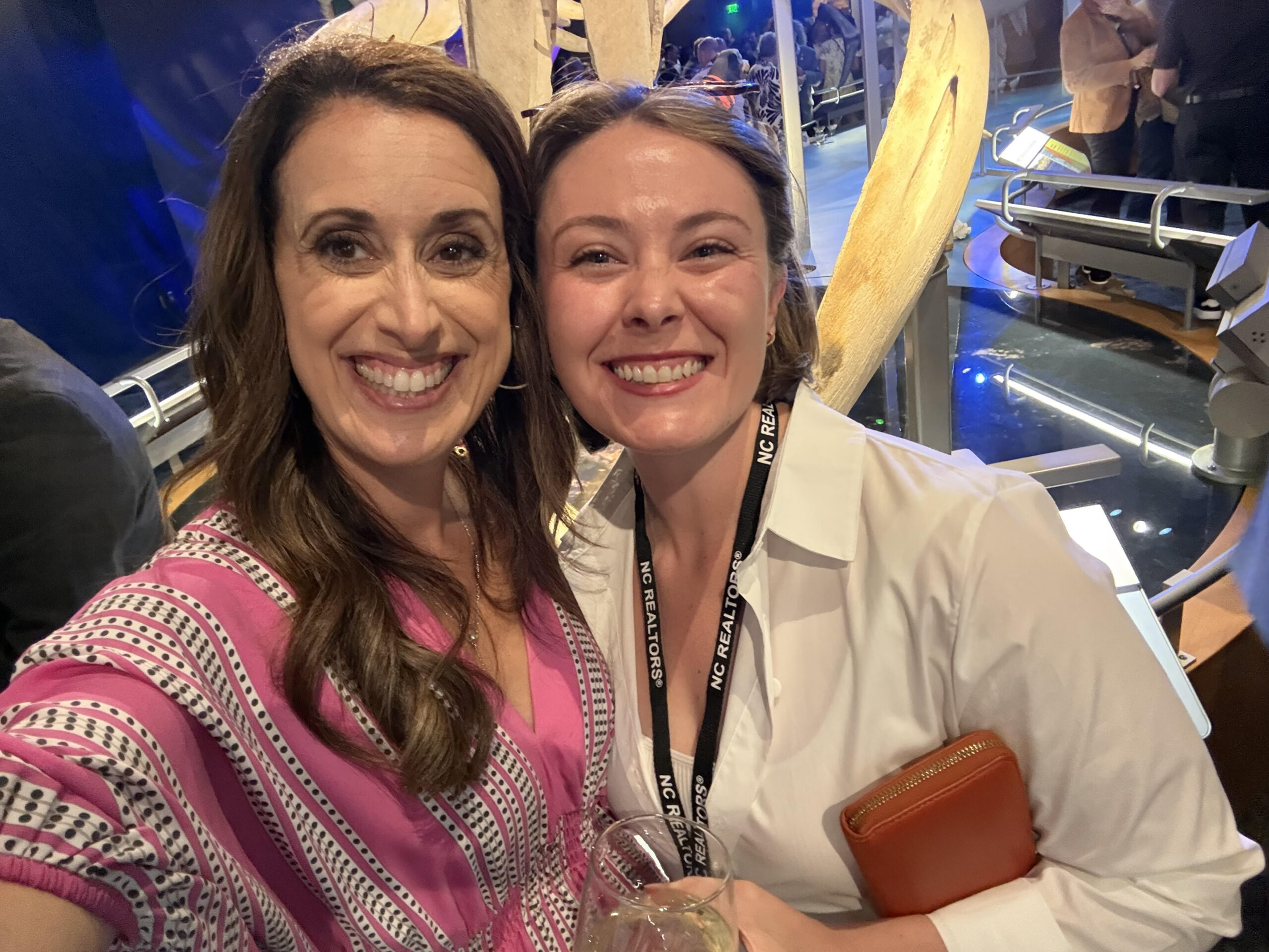 TAG team member (Rachel) with the President of BCAR (Dani).