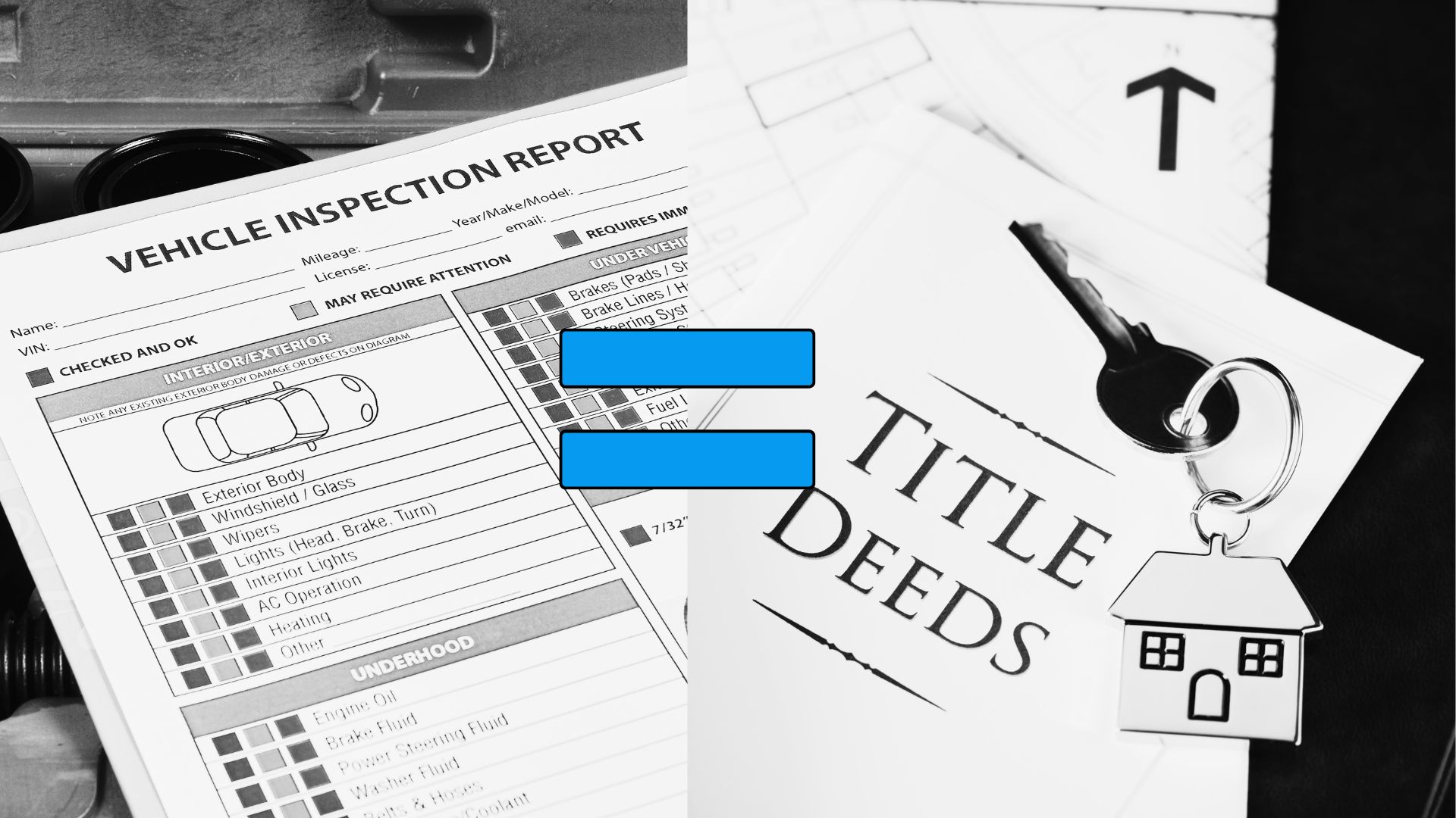 Carfax for your house — a 24-hour property title check compared to a used car history report